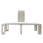 Console Extendable to 300 cm from Entrance or Lounge in Wood - Katharina Viadurini