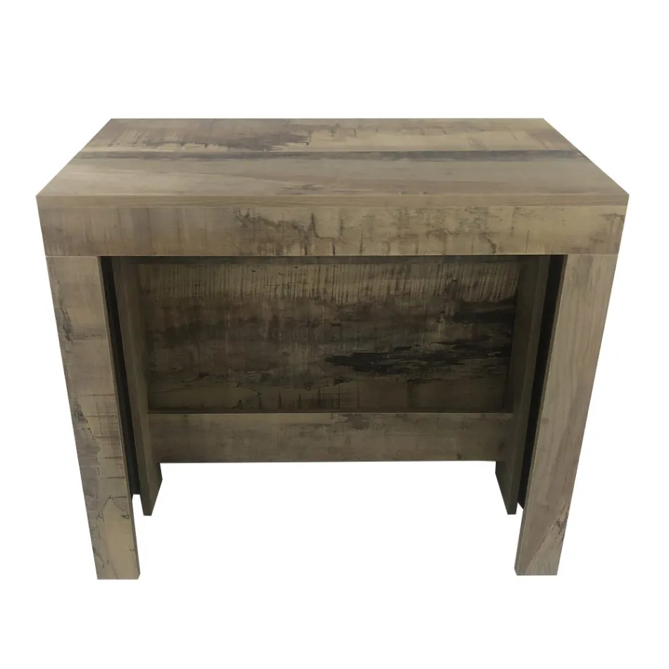 Console Extendable to 300 cm from Entrance or Lounge in Wood - Katharina Viadurini