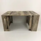 Console Extendable to 300 cm from Entrance or Lounge in Wood - Katharina Viadurini