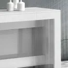 Console Extendable to 300 cm from Entrance or Lounge in Wood - Katharina Viadurini