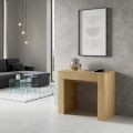 Extendable Console to 307 cm in Made in Italy Wooden Microparticles - Corona