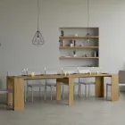 Extendable Console to 308 cm with Central Support Made in Italy - Oracle Viadurini