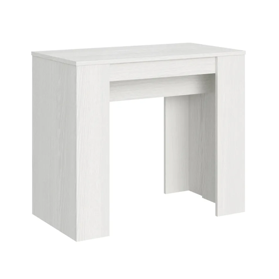 Extendable Console to 308 cm with Central Support Made in Italy - Oracle Viadurini