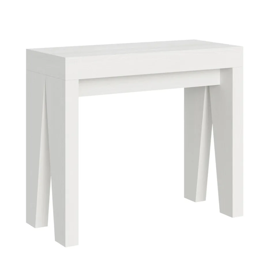 Extendable Console Available in 2 Different Sizes Made in Italy - Grifone Viadurini