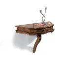 Bassano Wood Hanging Console Made in Italy - Tinia Viadurini