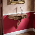 Bassano Wood Hanging Console Made in Italy - Tinia