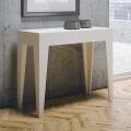 Classic Console Extendable to 3 m in Melamine Wood Made in Italy - Argelia