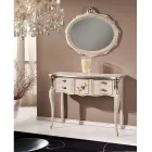 Classic Wooden Console 3 or 5 Luxury Drawers Made in Italy - London Viadurini