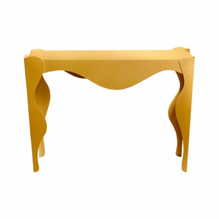 Modern Design Lounge Console in Colored Iron Made in Italy - Gertrude Viadurini