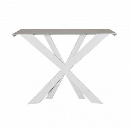 Lounge Console or Colored Iron Entrance Made in Italy - Zecchina Viadurini
