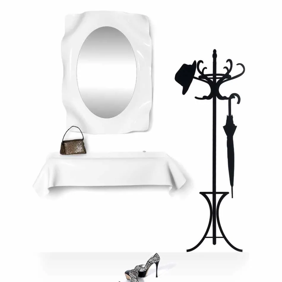 Modern design white plexiglass design drawer Wish Viadurini