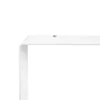 Fixed Console in White or Smoked Plexiglass Made in Italy - Genio Viadurini