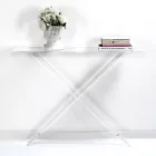 Plexiglass Console for Entrance or Lounge Made in Italy - Tennessee Viadurini