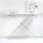 Plexiglass Console for Entrance or Lounge Made in Italy - Tennessee Viadurini