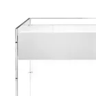 Console Table in Three Finishes Made of Plexiglass Made in Italy - Fedra Viadurini