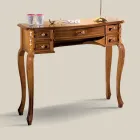 Classic Entrance Console in Wood with 5 Drawers Made in Italy - Richard Viadurini