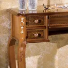 Classic Entrance Console in Wood with 5 Drawers Made in Italy - Richard Viadurini