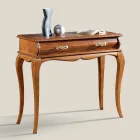 Classic Entrance Console in Wood with Drawer Made in Italy - Hastings Viadurini
