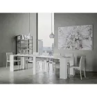Modern Extendable Console 296 cm in Melamine Wood Made in Italy - Ariella Viadurini