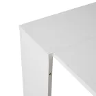 Modern Extendable Console 296 cm in Melamine Wood Made in Italy - Ariella Viadurini