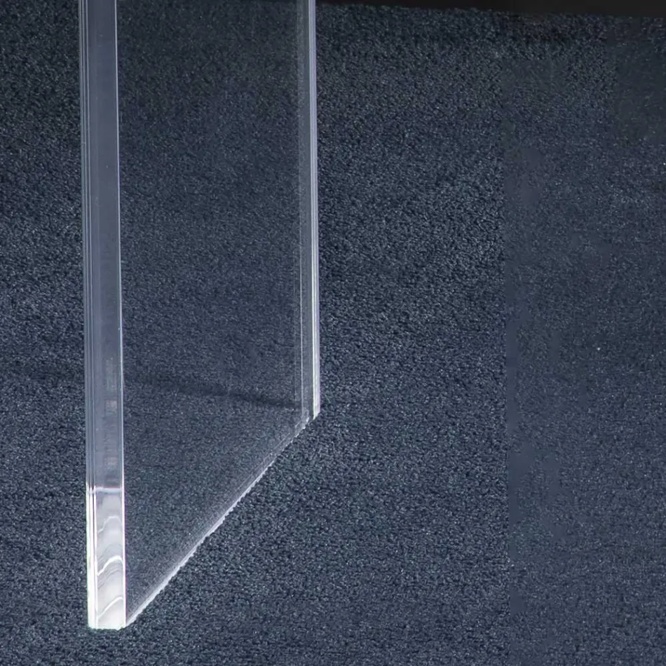 Lounge Console in Minimal Transparent Acrylic Crystal - Amedea Viadurini