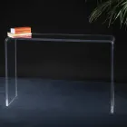 Lounge Console in Minimal Transparent Acrylic Crystal - Amedea Viadurini