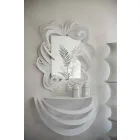 Modern Design Iron Suspended Console for Lounge Made in Italy - Olfeo Viadurini