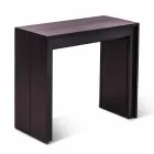 Extendable console / dining table, l. 42.50 / 302.50xp.90 cm, Alvaro Viadurini