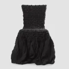 Elegant Chair Cover with Backrest for Lounge in Embroidered Linen - Panteo Viadurini