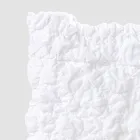 Elegant Chair Cover with Backrest for Lounge in Embroidered Linen - Panteo Viadurini