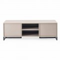 Modern Low Sideboard in Mdf and Metal Made in Italy – Rohan