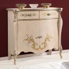 Classic Lounge Wooden Sideboard with Inlays Made in Italy - Ottaviano Viadurini