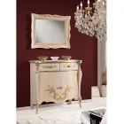 Classic Lounge Wooden Sideboard with Inlays Made in Italy - Ottaviano Viadurini