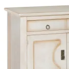 Sideboard with 3 Doors and 3 Drawers in Different Finishes Made in Italy - Ganesha Viadurini