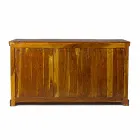Classic Design Sideboard in Solid Acacia Wood Rustic Finish - Malaya Viadurini