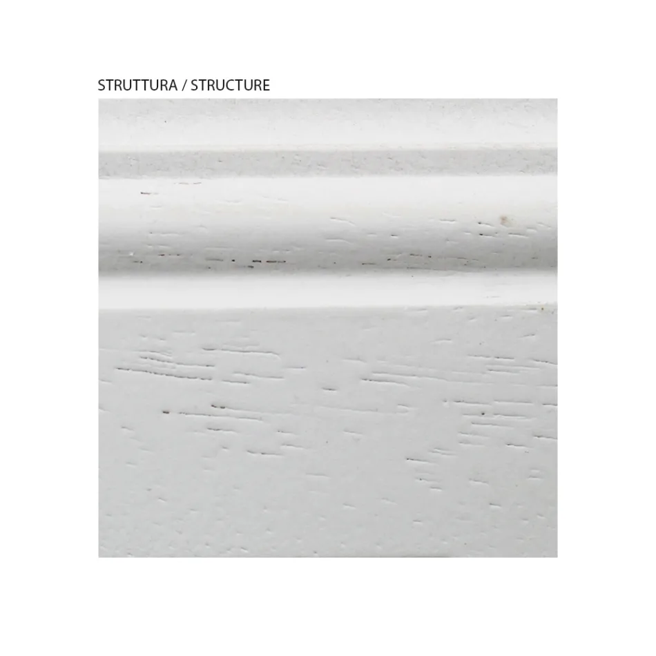 Wooden Sideboard with 2 Drawers and 2 Doors Made in Italy - Uller Viadurini