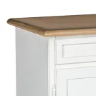 Wooden Sideboard with 3 Drawers and 3 Doors Made in Italy - Uller Viadurini