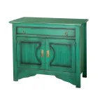 Wooden Sideboard of Different Finishes Made in Italy - Ashvin Viadurini