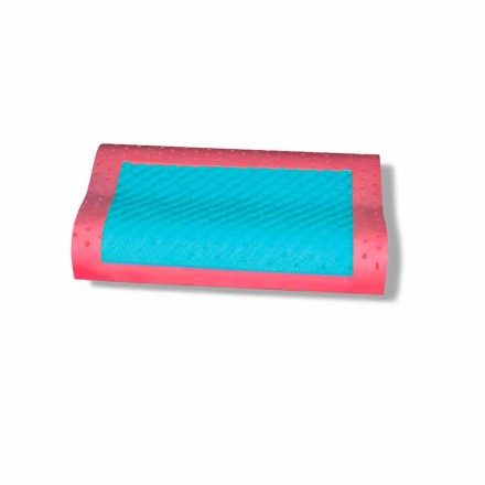 Double Wave Cushion in Memory Ginseng and Memory AirSense Made in Italy - Thames Viadurini