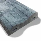 Double Wave Cushion in Memory Xform 11 cm high Made in Italy - Curly Viadurini