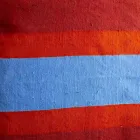 Hand Painted Hemp Cushion Unique Piece Italian Art - Brands Viadurini