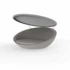 Modern design daybed Ulm by Vondom, in polyethylene resin Viadurini