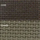 Outdoor Daybed in Aluminium and Luxury Design Fabric - Frame Vineyard by Vondom Viadurini