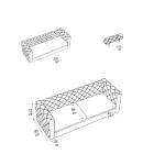 2-Seater Lounge Sofa with Reclining Headrest Made in Italy - Unleashed Viadurini