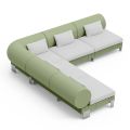 Lounge Corner Sofa in Polyethylene of Different Colours - Orbis