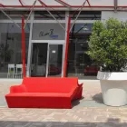 Slide with armrests Slide Kami Yon colored design made in Italy Viadurini