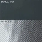 2 Seater Outdoor Sofa in Galvanized Steel Made in Italy - Selvaggia Viadurini