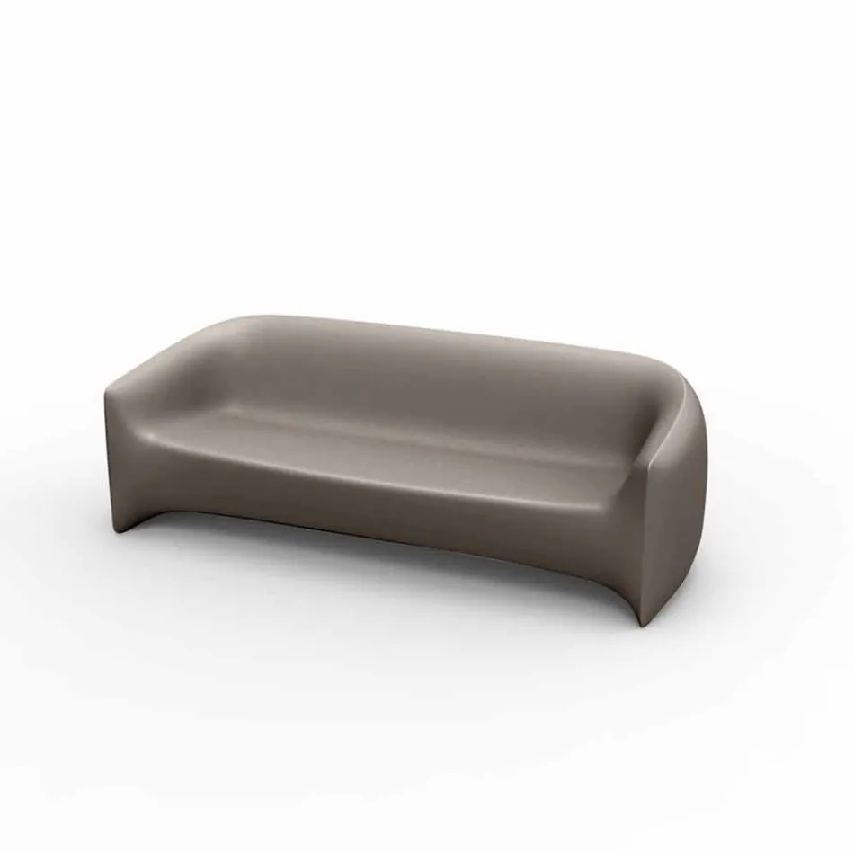 Design outdoor sofa in Blow by Vondom polyethylene resin Viadurini