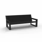 Frame by Vondom outdoor sofa, in polyethylene resin, design Viadurini