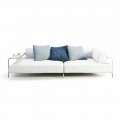 Outdoor Sofa Upholstered in Modern Design Fabric Made in Italy - Arkansas
